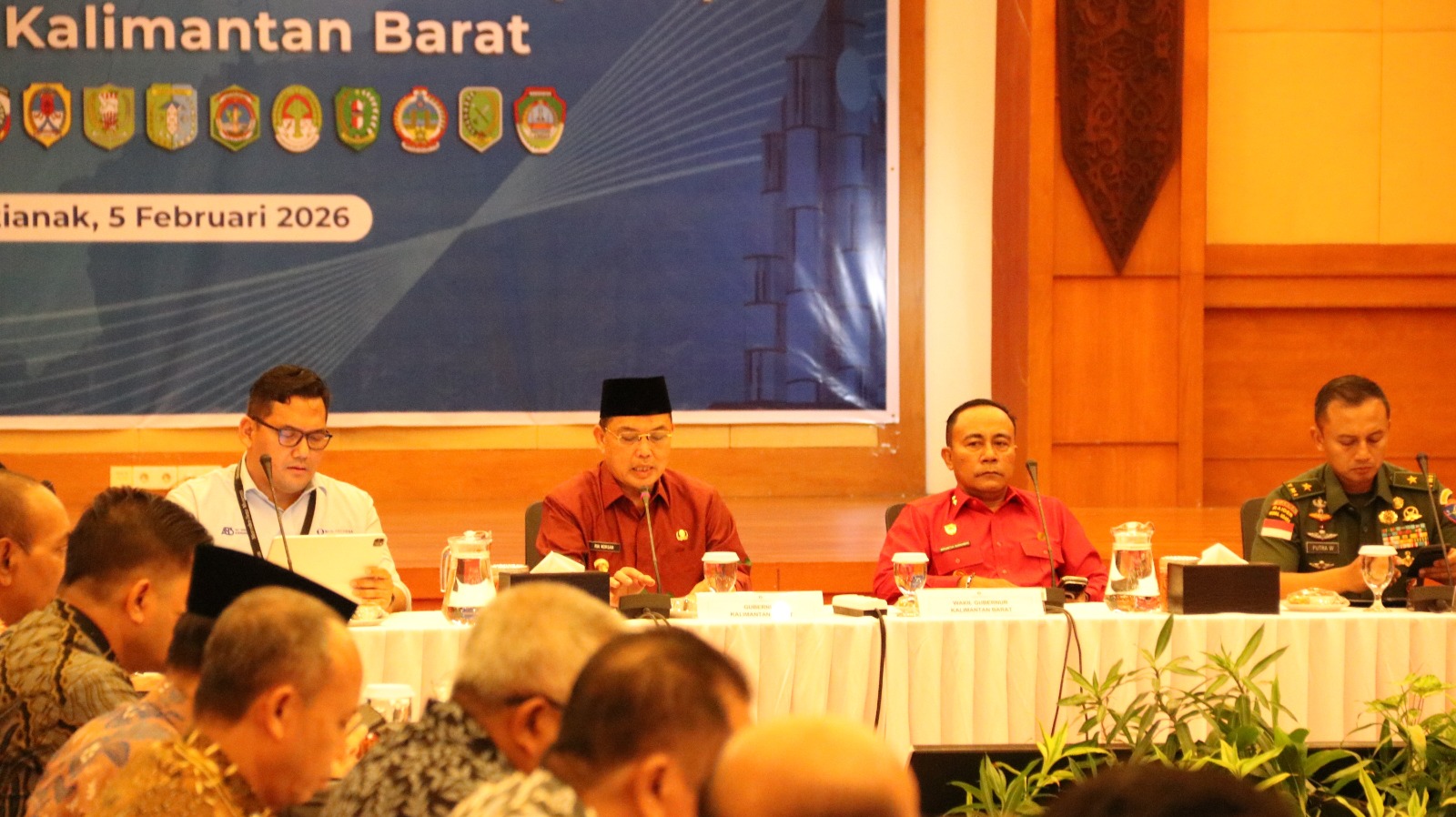 Jaga Stabilitas Pangan Jelang Imlek dan Ramadhan, Polda Kalbar Perkuat Strategi 4K dalam High Level Meeting