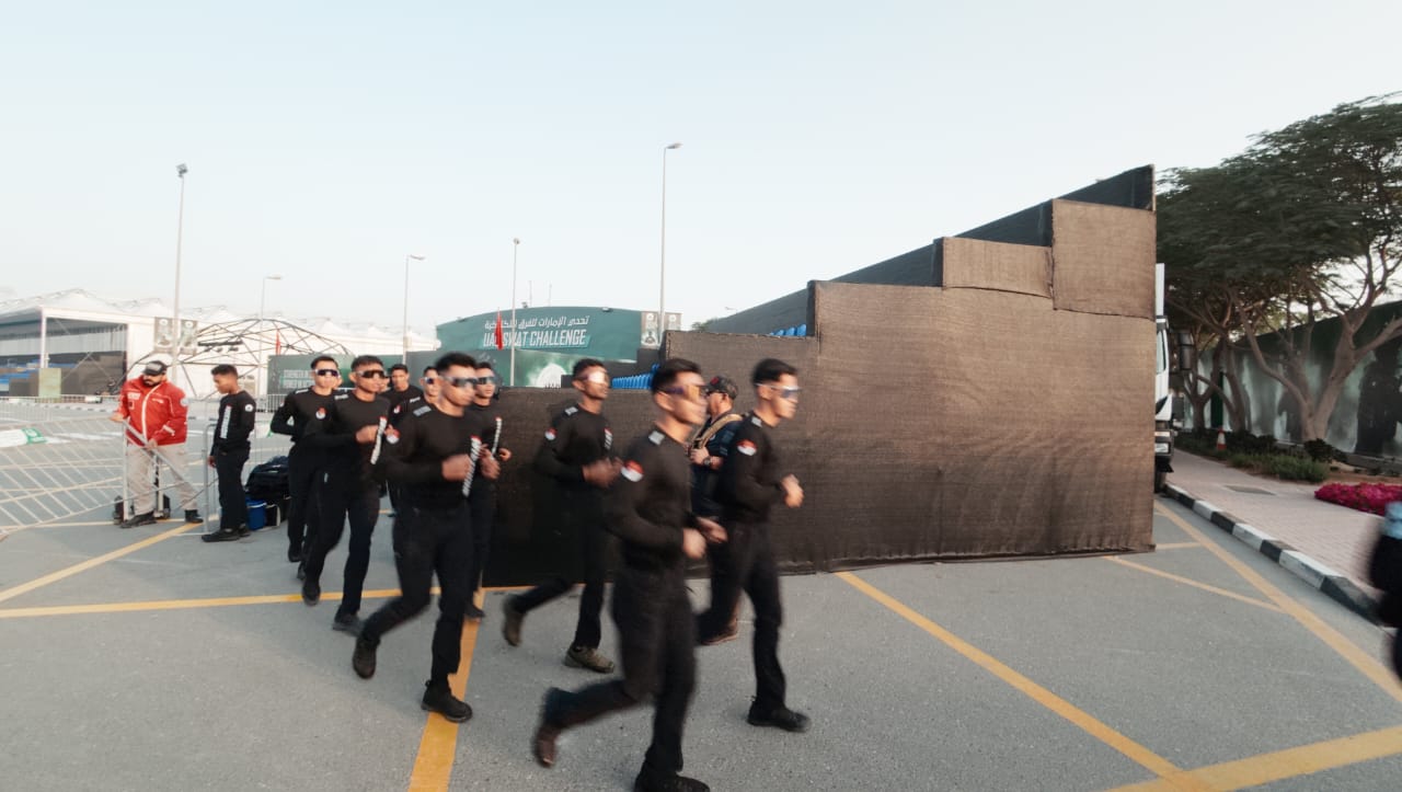 DANKORBRIMOB POLRI MOHON DOA MASYARAKAT INDONESIA UNTUK PERJUANGAN KONTINGEN DI UAE SWAT CHALLENGE 2026