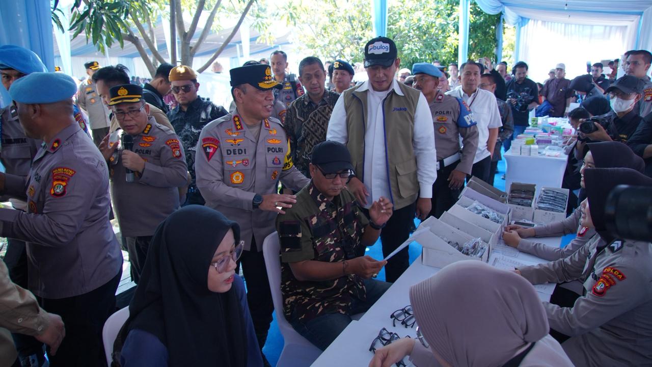 Polri dan Bulog Gelar Gerakan Pangan Murah Serentak, Pastikan Stok Pangan Aman Jelang Idul Fitri