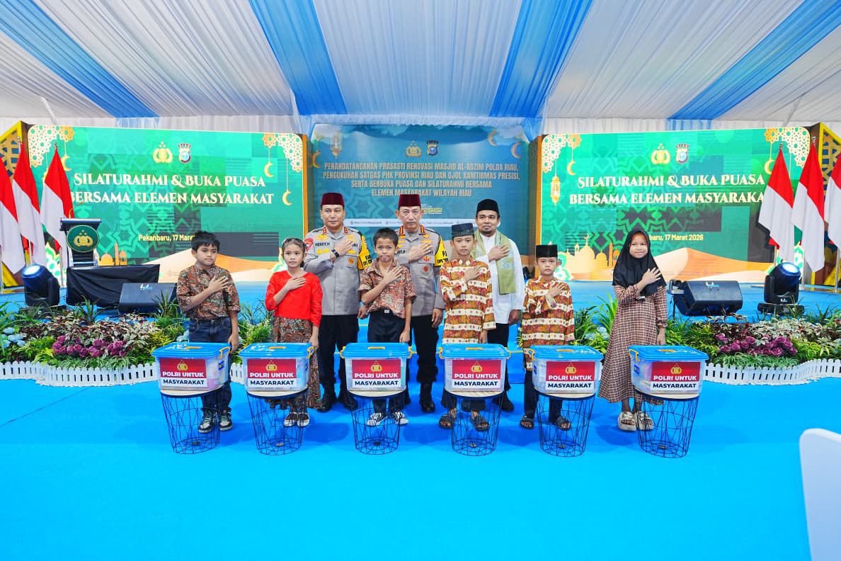 Pesan Kapolri di Safari Ramadhan Riau: Tingkatkan Silaturahmi hingga Jaga Persatuan