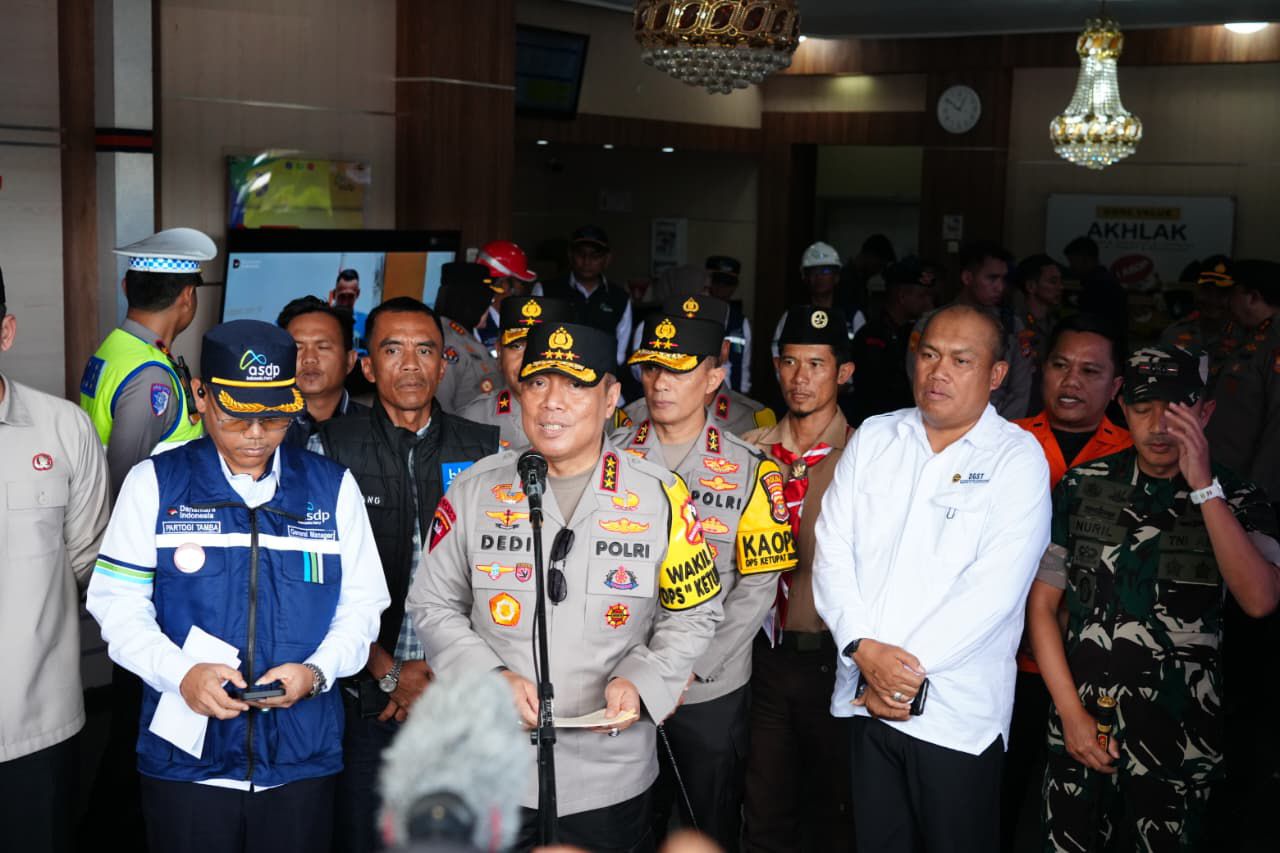 Polri Siagakan 5 Kapal di Jalur Strategis Nasional, Personel Disiapkan Antisipasi Kontinjensi Kecelakaan Laut Jalur Mudik 2026
