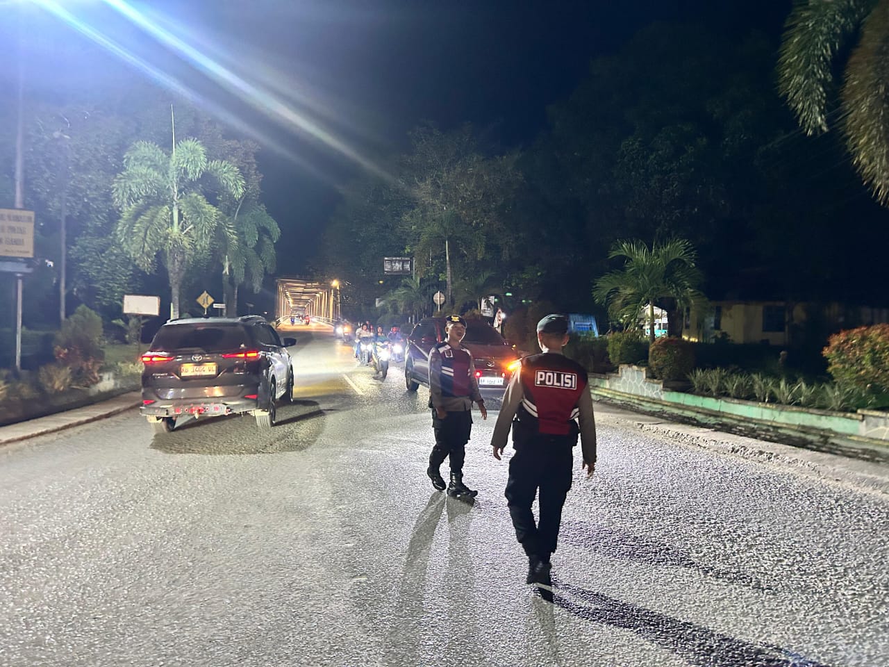 Polres Sintang Jaga Kamtibmas Lewat Patroli Cipta Kondisi
