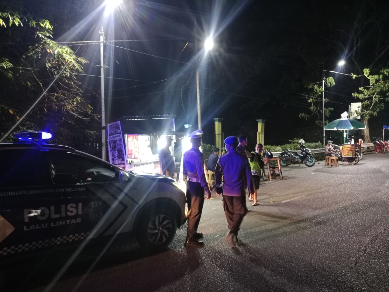 Patroli Cipta Kondisi Polres Sintang Ciptakan Rasa Aman di Ruang Publik, Antisipasi Gangguan Kamtibmas