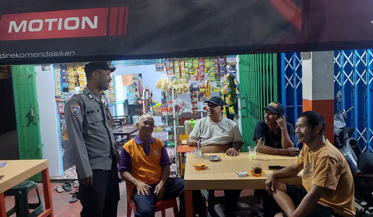 Jaga Sitkamtibmas Wilayah Dengan Dialogis, Personel Polsek Sintang Kota Tingkatkan Patroli KRYD Malam Hari