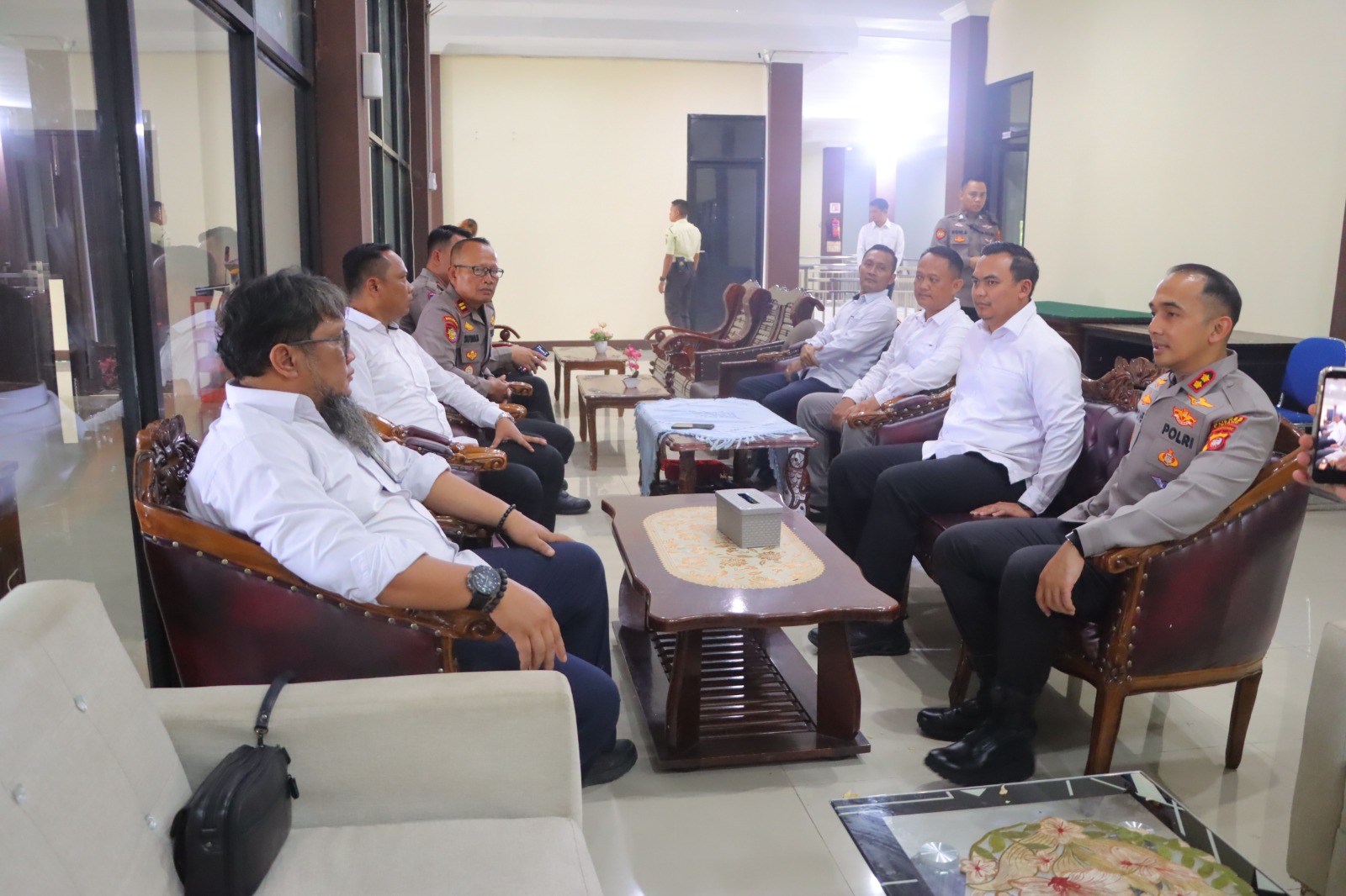 Kapolres Sintang Perkuat Sinergi Dengan Pengadilan Negeri Demi Penegakan Hukum Yang Profesional Dan Berkeadilan
