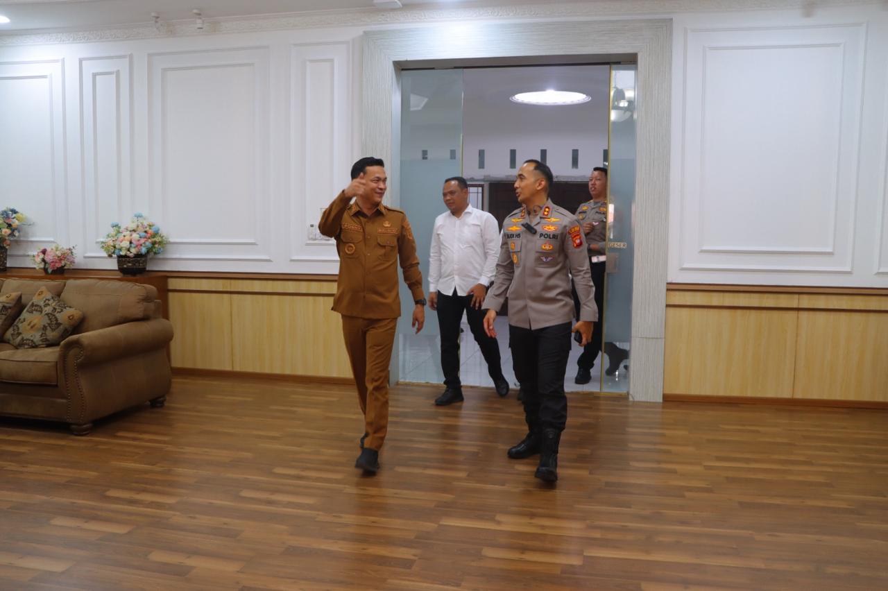 Kapolres Sintang Jalin Silaturahmi dengan Wakil Bupati, Perkuat Sinergi Jaga Kamtibmas