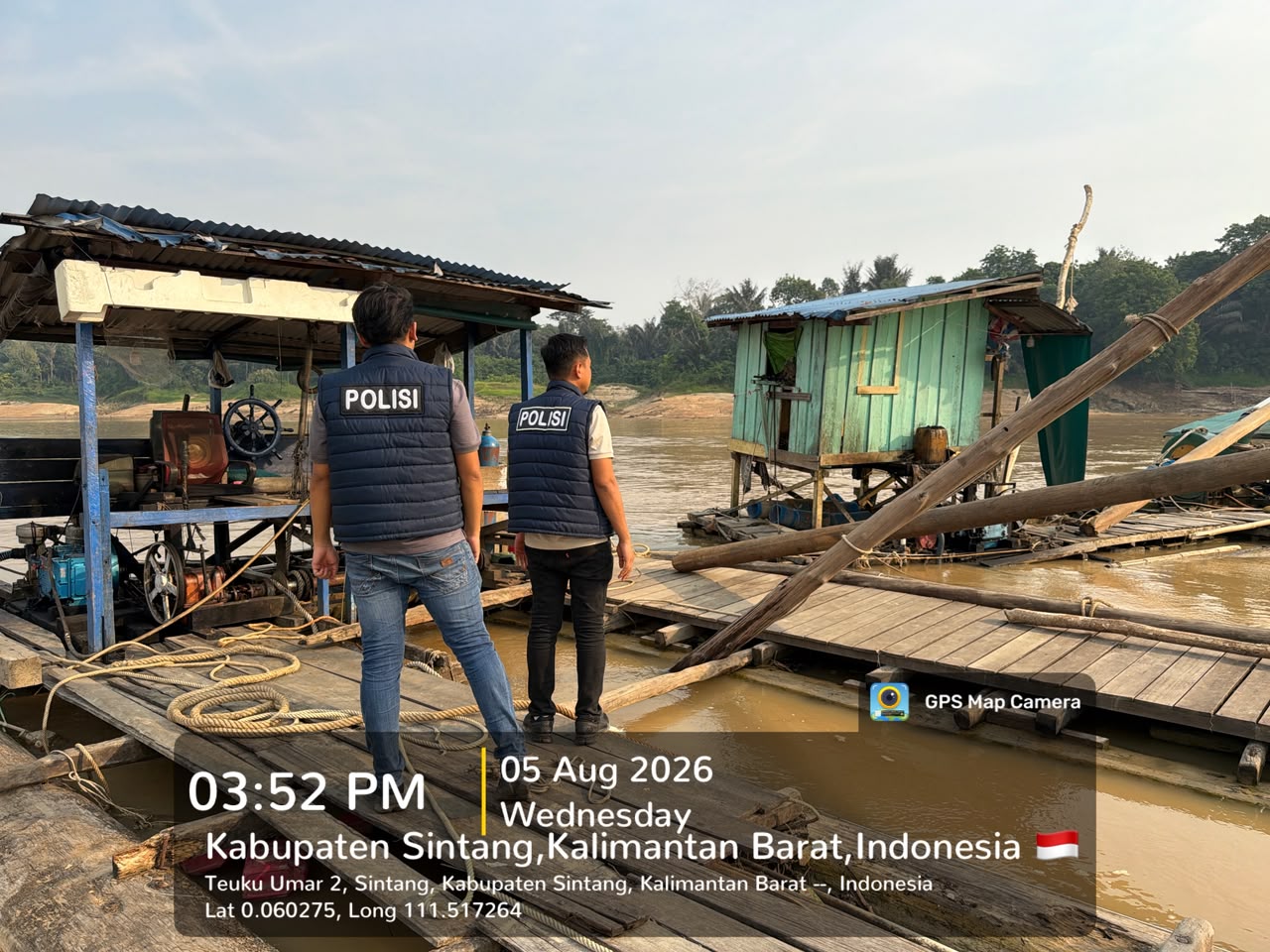 Patroli Sungai Kapuas, Polisi Imbau Hentikan PETI