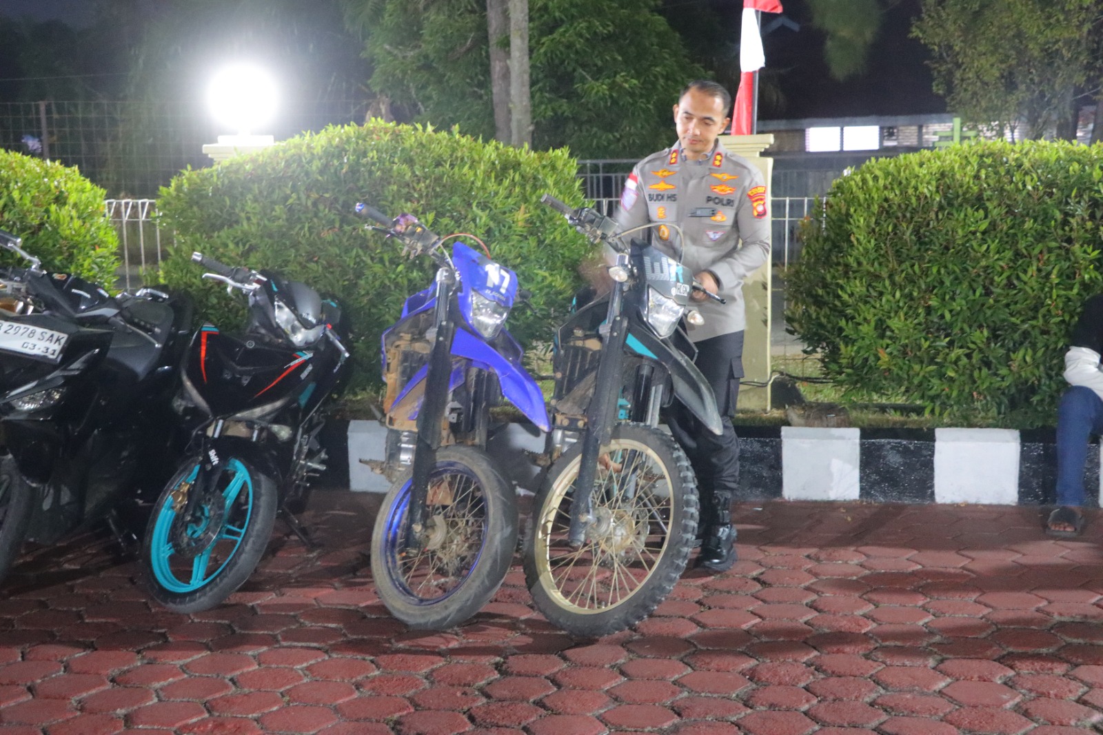 Respons Keluhan Masyarakat, Polres Sintang Amankan 40 Motor Knalpot Brong dalam KRYD