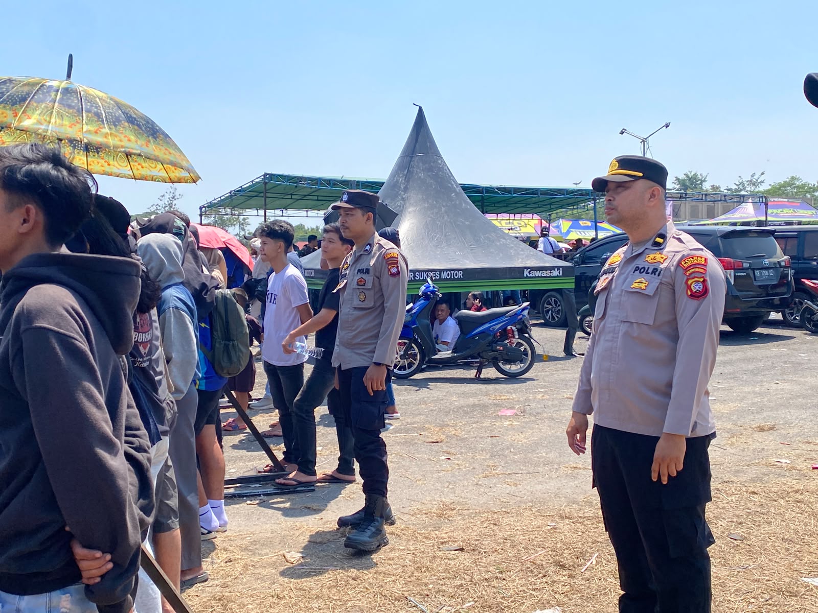 Polres Sintang Amankan Kejurprov Motoprix Seri 2 Kalbar 2026, 341 Starter Ramaikan Hari Pertama