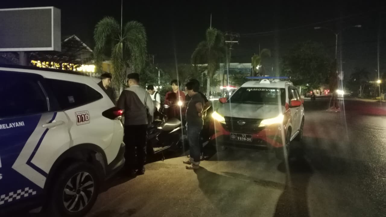 Patroli Cipta Kondisi Polres Sintang Sasar Lokasi Rawan, Antisipasi Balap Liar dan Gangguan Kamtibmas