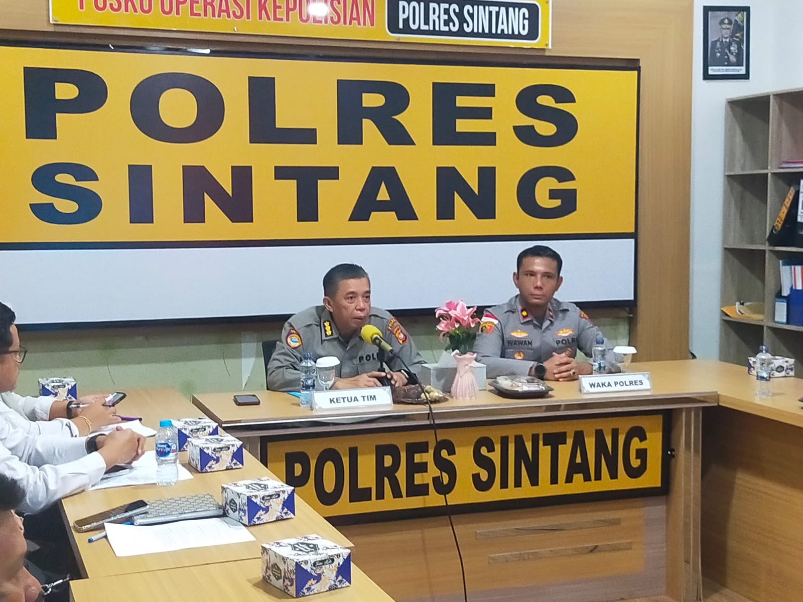 Polres Sintang Dukung Pembangunan Gedung RS Bhayangkara