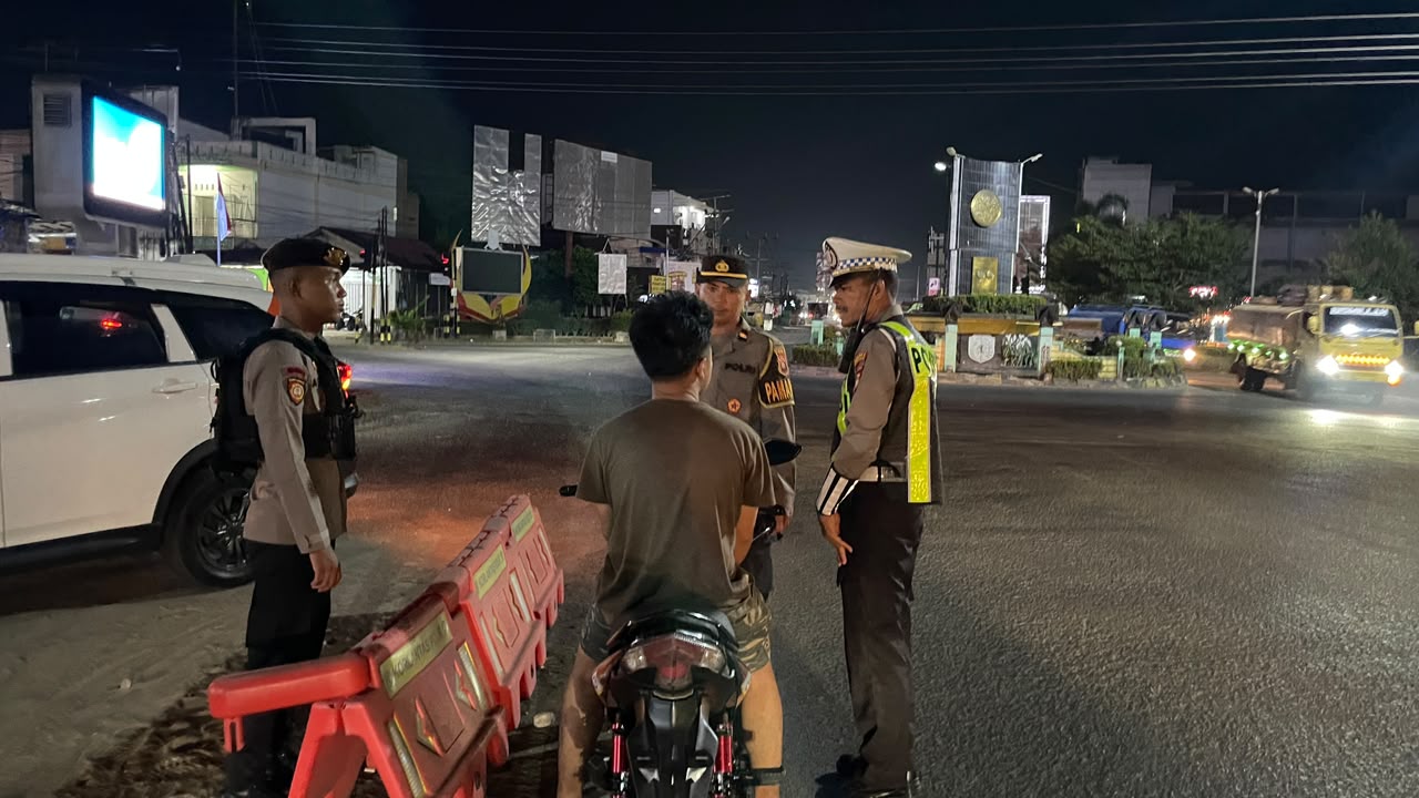 Polres Sintang Gelar Patroli Cipta Kondisi, Antisipasi Balap Liar