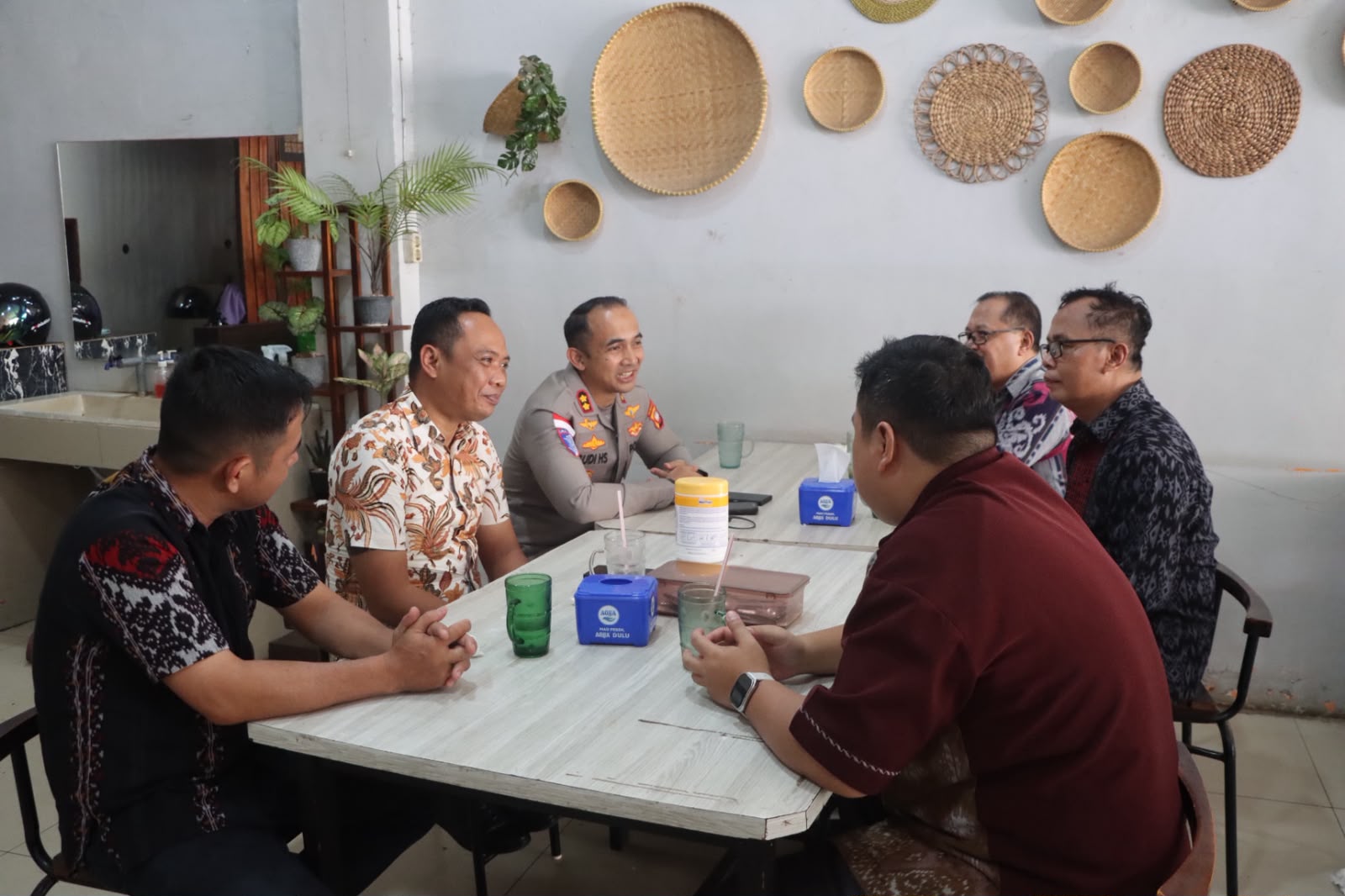 Kapolres Sintang Silaturahmi dengan Tokoh Lintas Agama, Perkuat Kamtibmas