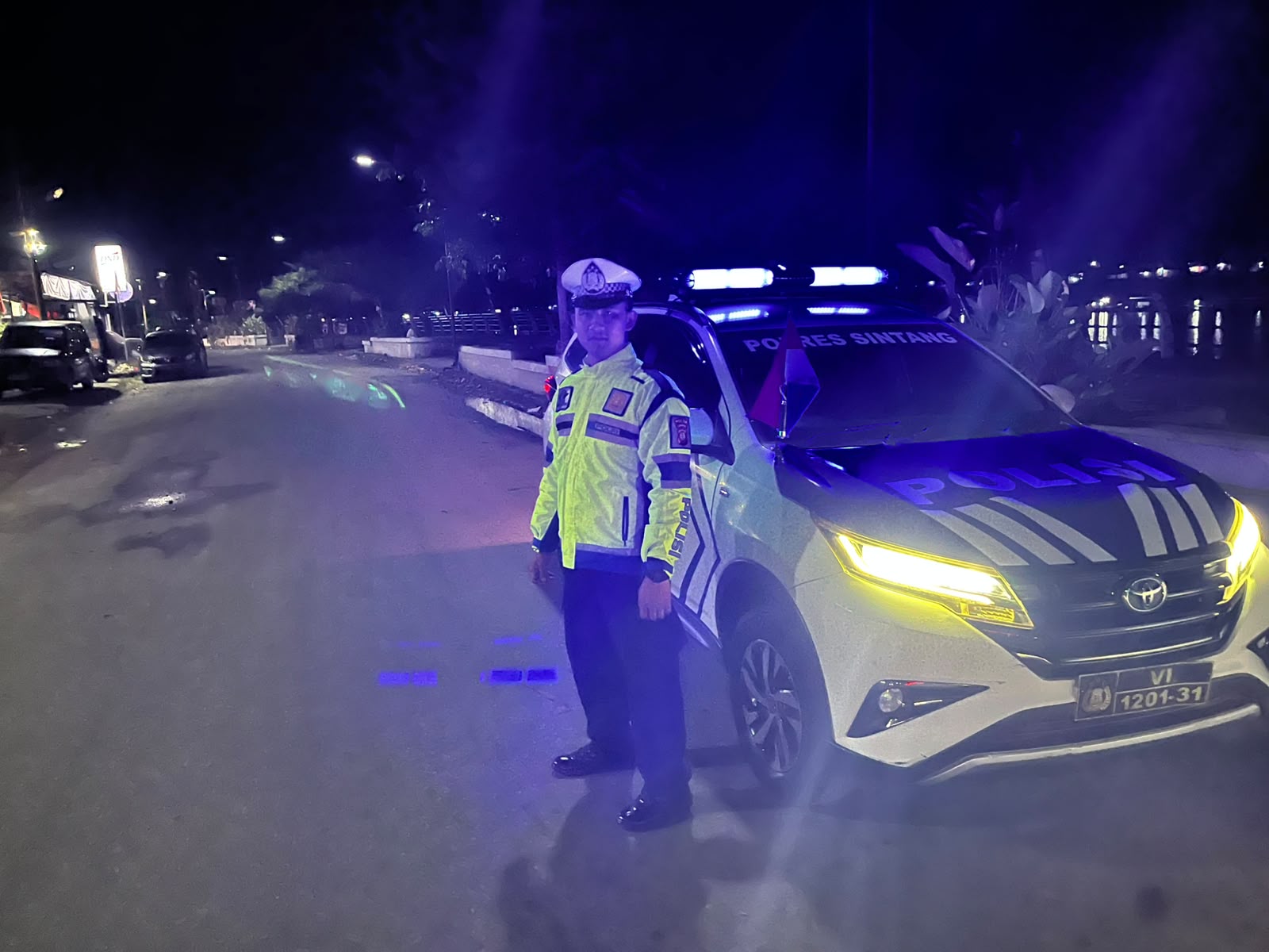 Satlantas Polres Sintang Tingkatkan Patroli di Jalur Sintang–Pontianak