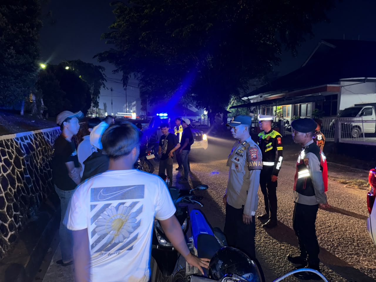 Polres Sintang Intensifkan Patroli Cipta Kondisi, Antisipasi Balap Liar dan Gangguan Kamtibmas
