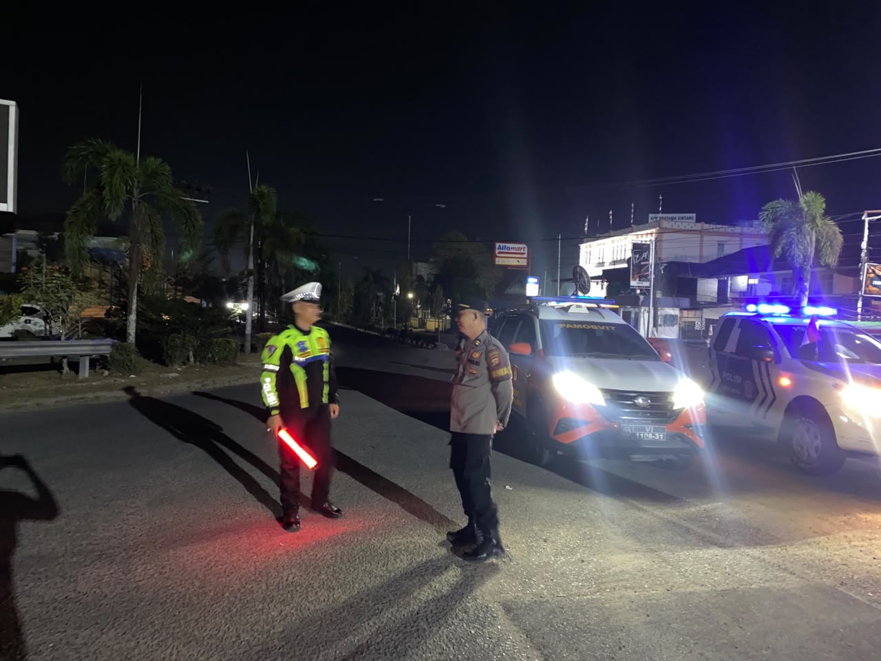 Polres Sintang Intensifkan Patroli Cipta Kondisi, Antisipasi Balap Liar dan Gangguan Kamtibmas