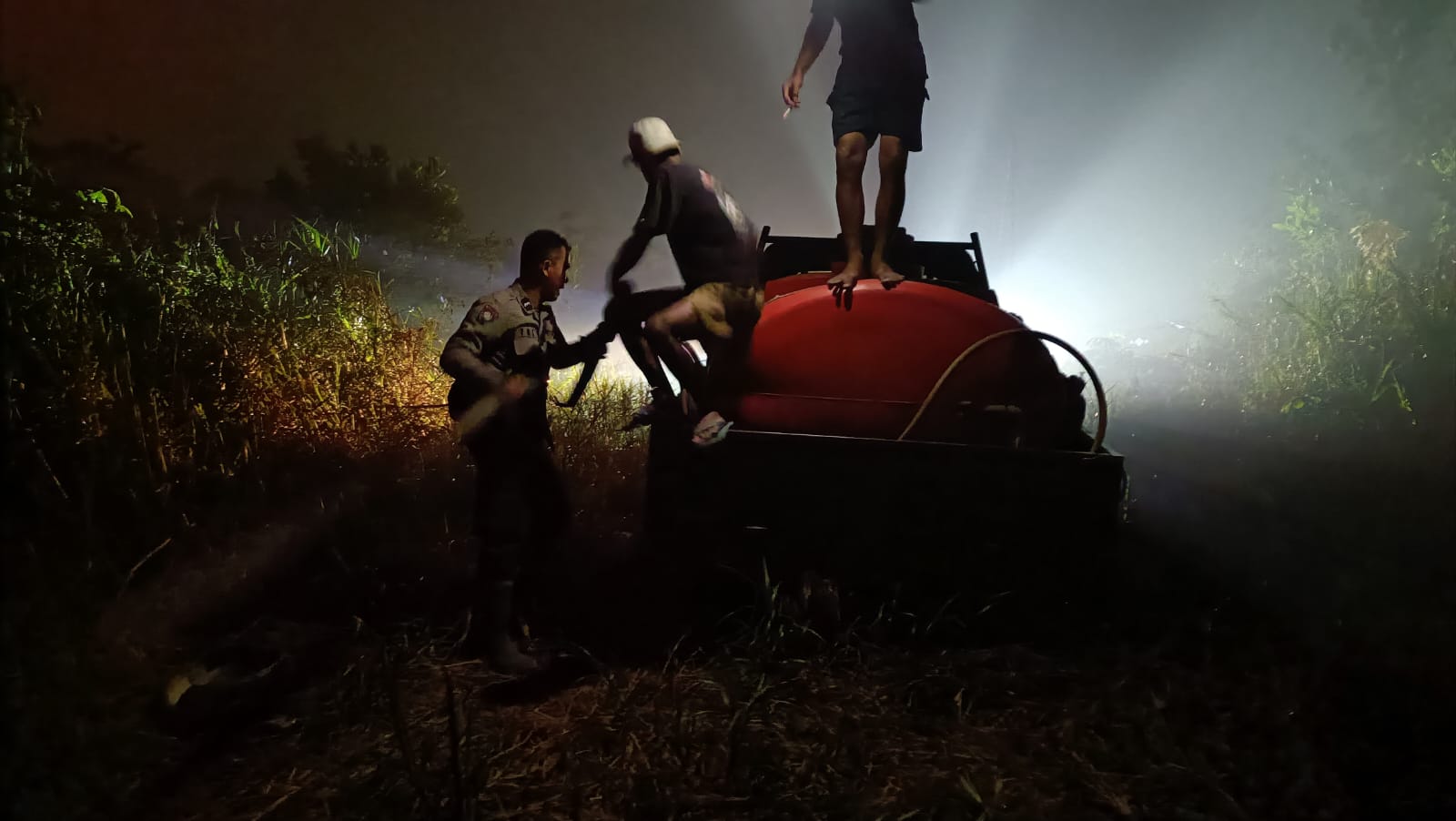 Hotspot Muncul di Balai Agung, Polsek Sungai Tebelian Bergerak Cepat