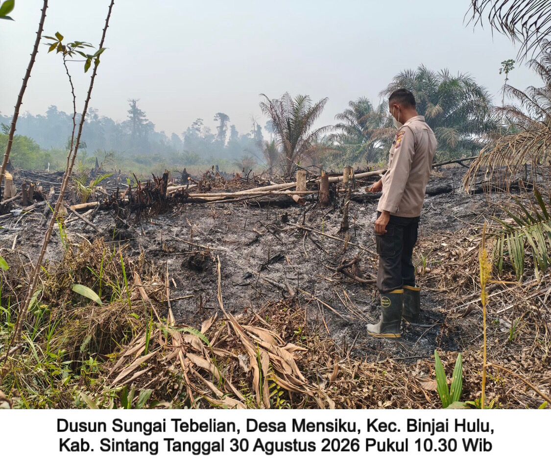 2 Hotspot Terdeteksi di Mensiku, Polsek Binjai Hulu Turun Langsung