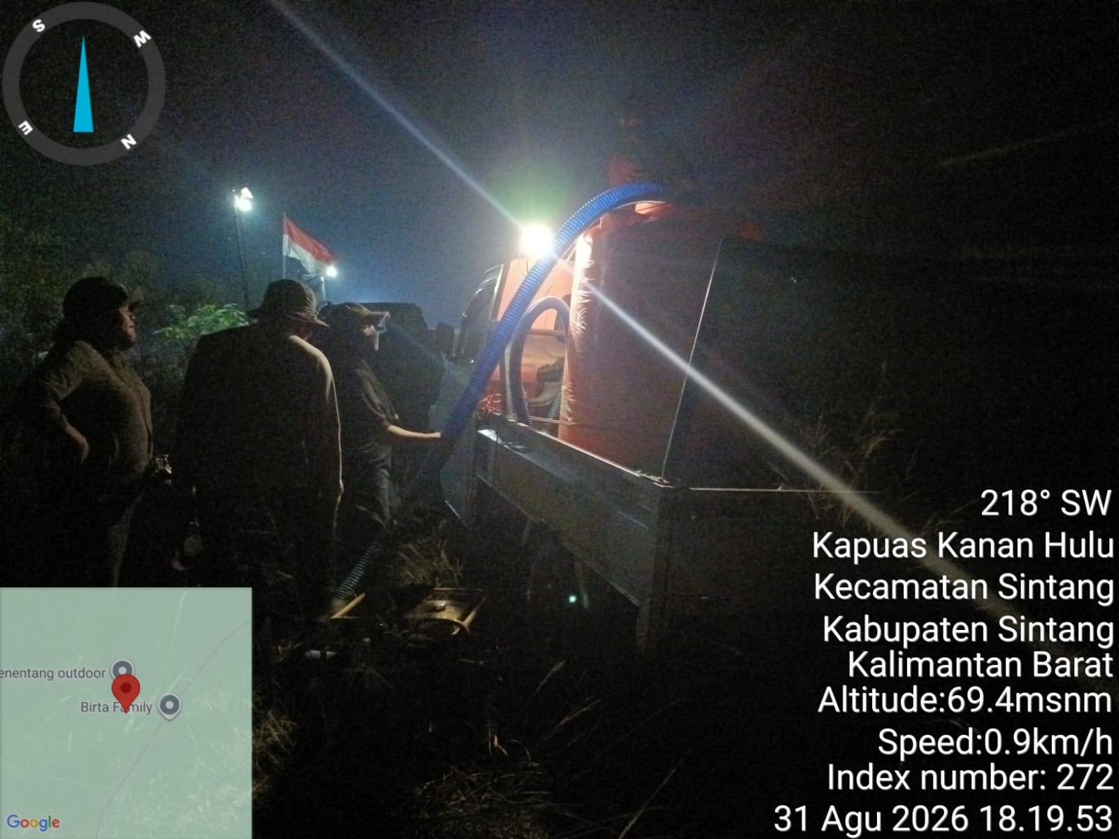 Tim Gabungan Gerak Cepat Tangani Karhutla di Rawa Mambok