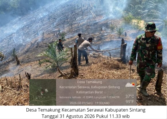 12 Hotspot Terdeteksi, Polsek Serawai Lakukan Verifikasi