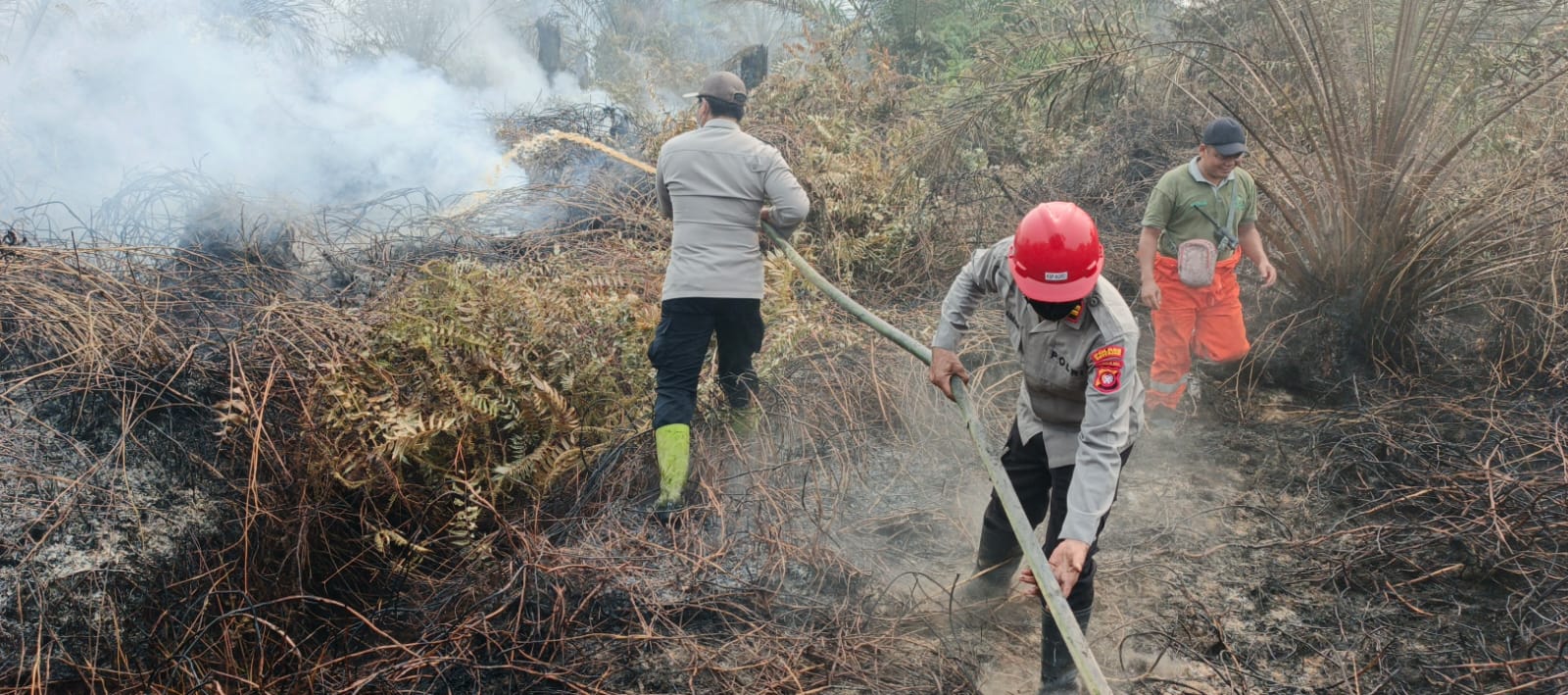 1 Hotspot Terdeteksi, Polsek Ketungau Hilir Lakukan Verifikasi