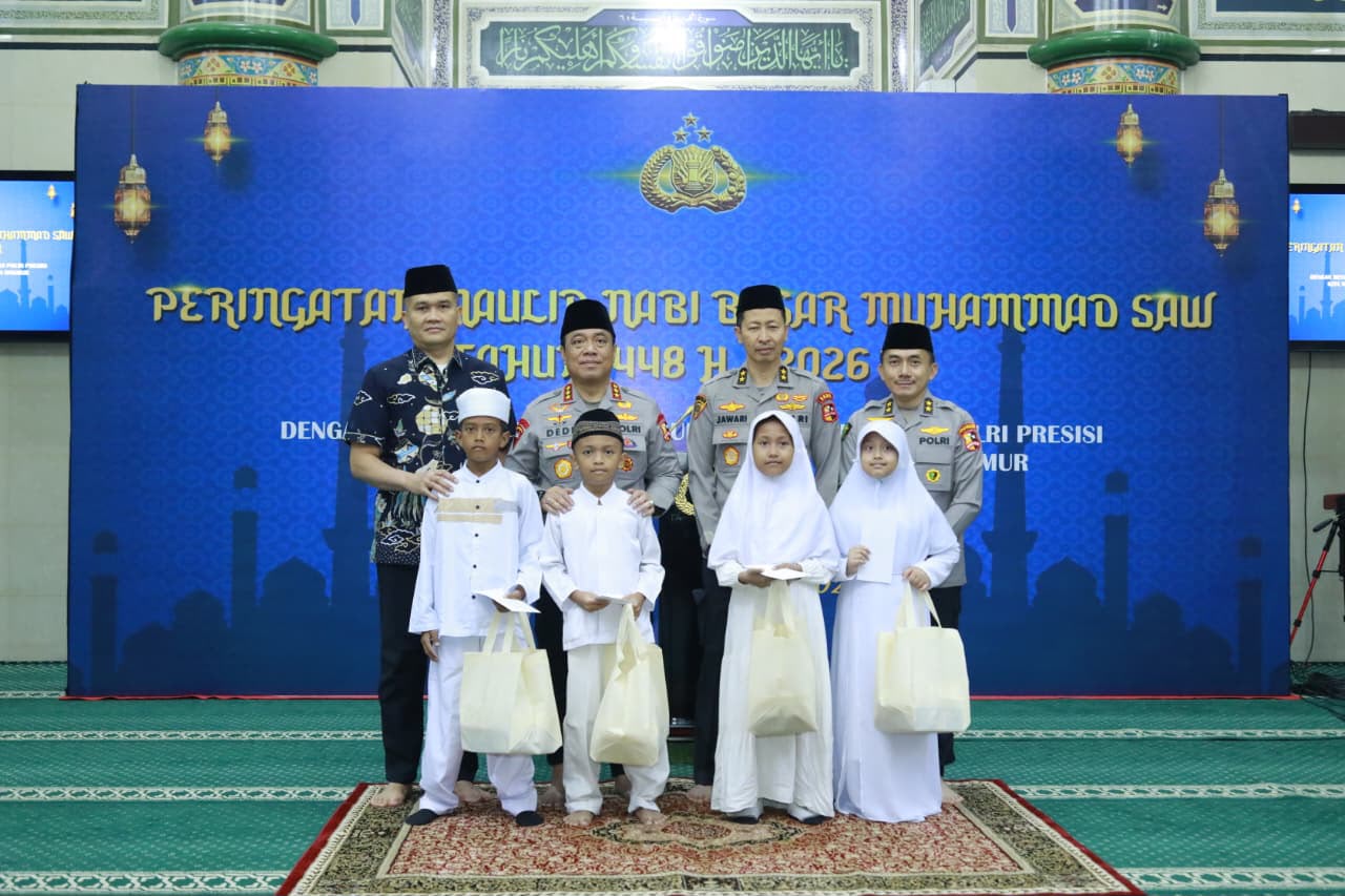 Wakapolri: Meneladani Akhlak Rasulullah SAW Harus Terwujud dalam Pengabdian Polri