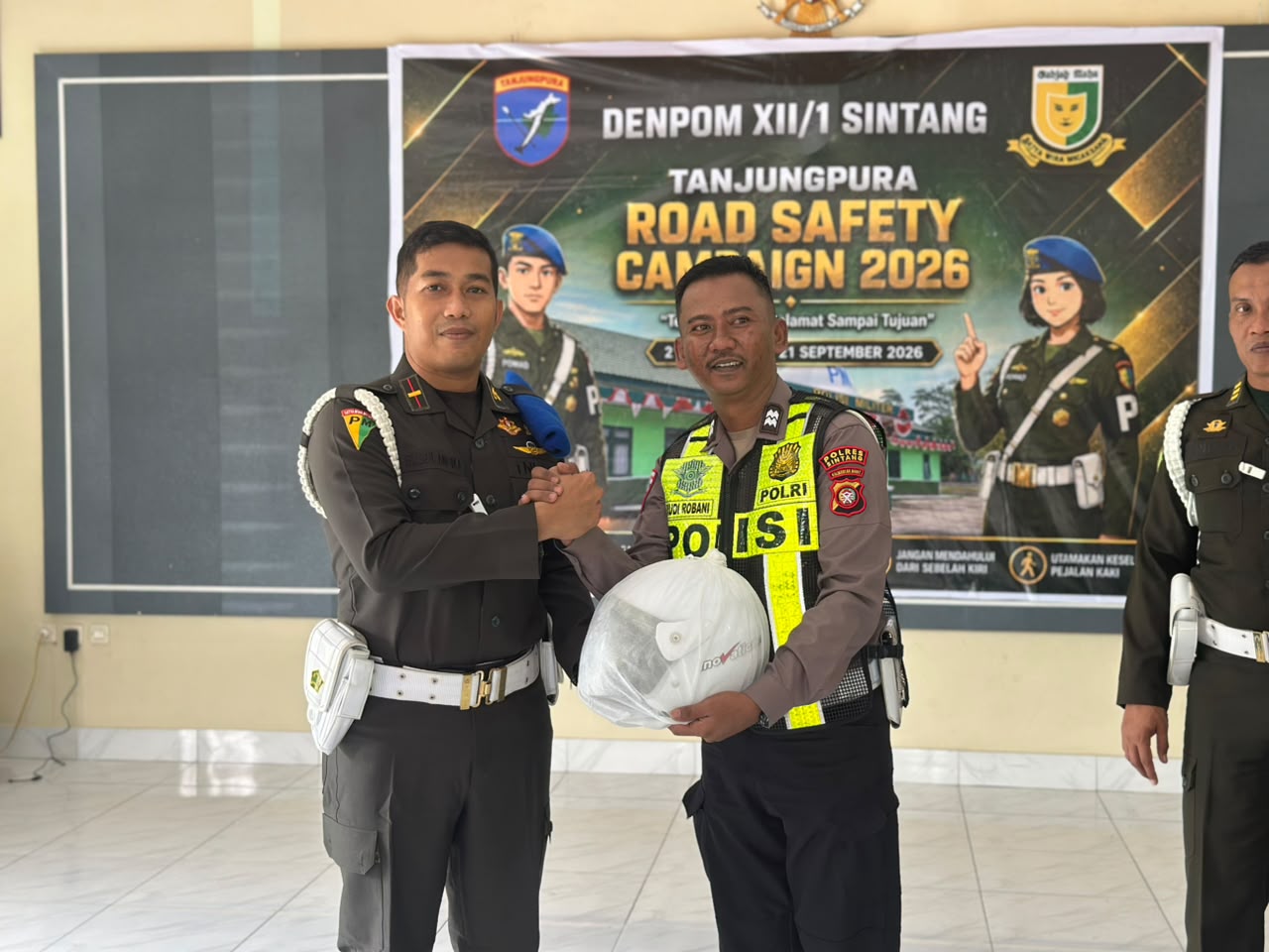 Satlantas Polres Sintang Gelar Penyuluhan Road Safety Campaign 2026