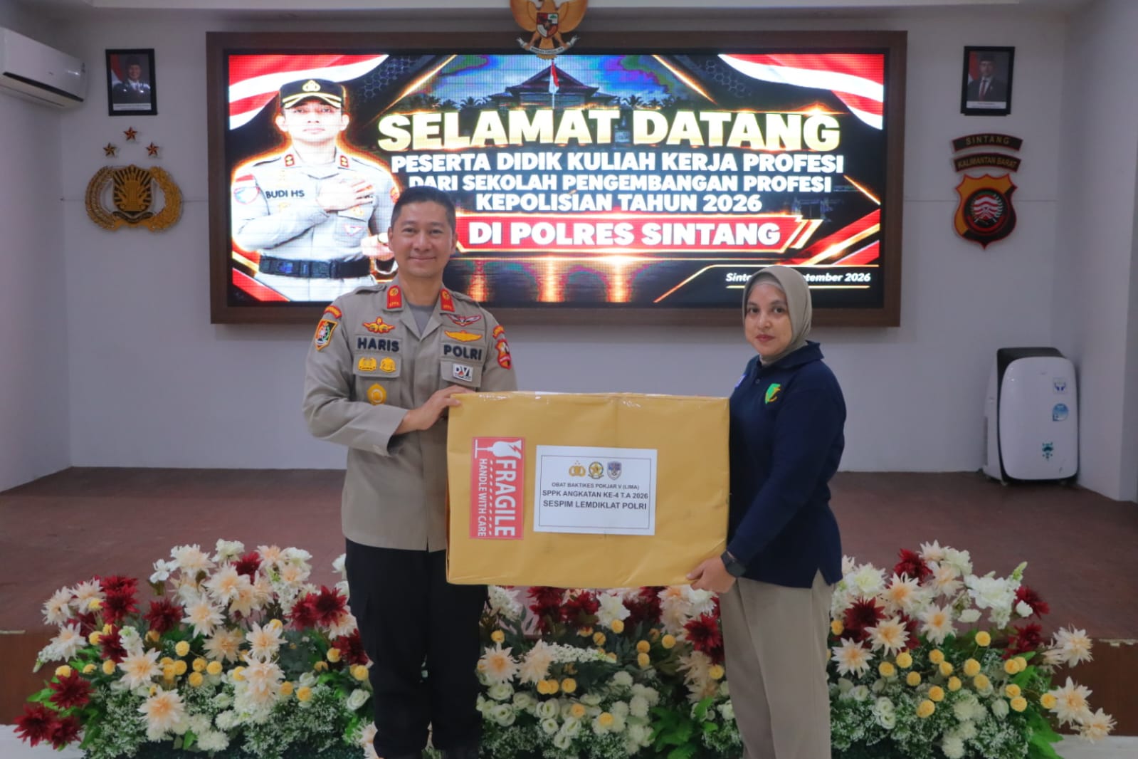 Peduli Kesehatan Warga, SPPK Polri Salurkan Alkes dan Obat