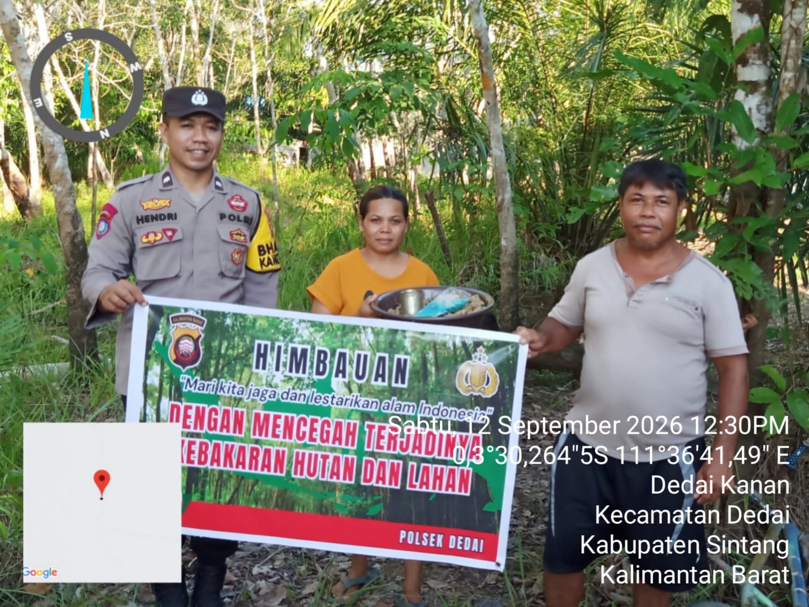 Sat Binmas Polres Sintang Edukasi Warga di 14 Kecamatan