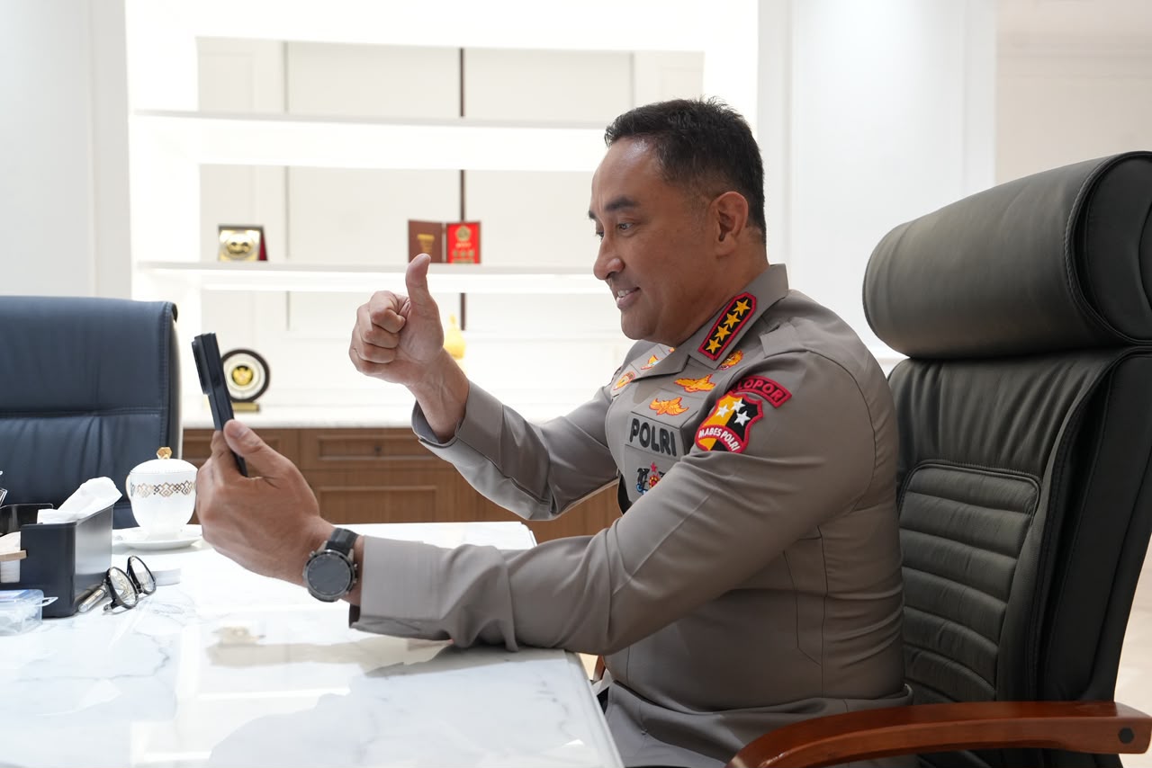 Kapolri Suyudi Beri Dukungan kepada Iptu Agus yang Alami ISPA saat Bertugas Padamkan Karhutla